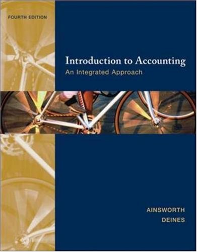 Beispielbild fr Introduction to Accounting : An Integrated Approach zum Verkauf von Better World Books