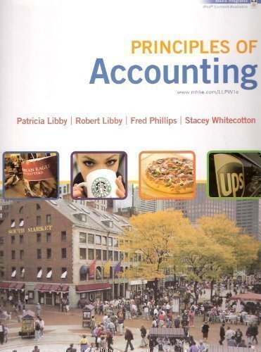 Beispielbild fr Principles of Accounting zum Verkauf von Ken's Book Haven