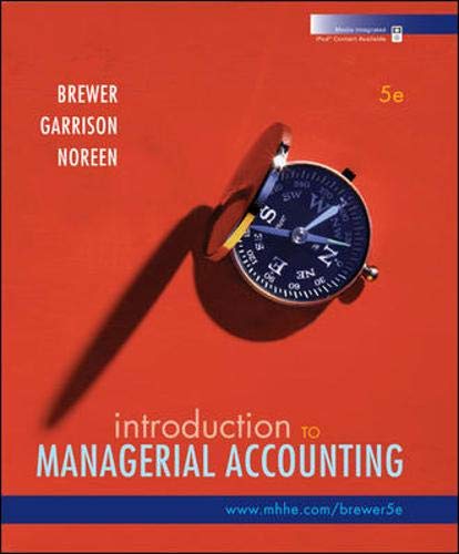 Beispielbild fr Introduction to Managerial Accounting zum Verkauf von Better World Books