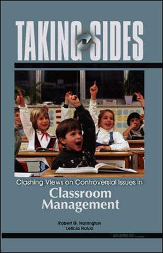 Beispielbild fr Taking Sides : Clashing Views on Controversial Issues in Classroom Management zum Verkauf von Better World Books