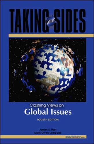 Imagen de archivo de Taking Sides: Clashing Views on Global Issues a la venta por BookHolders
