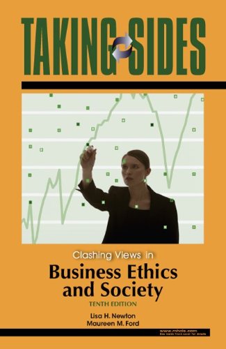 Beispielbild fr Clashing Views in Business Ethics and Society zum Verkauf von Better World Books