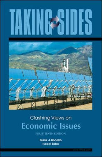 Imagen de archivo de Taking Sides: Clashing Views on Economic Issues a la venta por Wonder Book