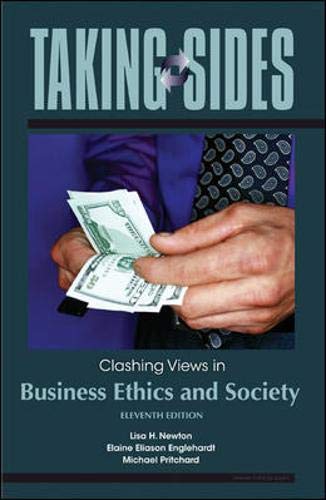 Stock image for Clashing Views in Business Ethics and Society for sale by Better World Books