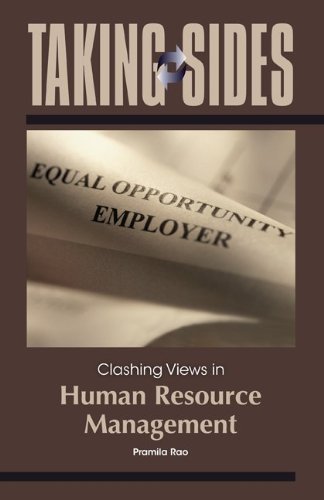 9780073527338: Clashing Views in Human Resource Management (Taking Sides)