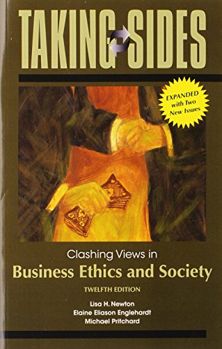 Imagen de archivo de Taking Sides: Clashing Views in Business Ethics and Society, Expanded a la venta por More Than Words