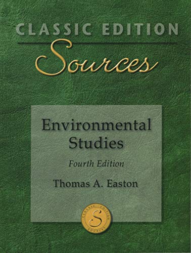 Imagen de archivo de Classic Edition Sources: Environmental Studies a la venta por SecondSale