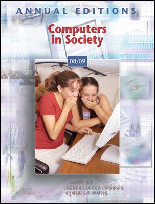 9780073528489: Annual Editions: Computers in Society 08/09