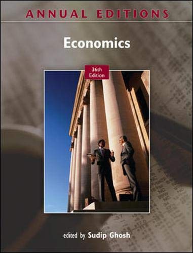 9780073528663: Annual Editions: Economics, 36/e