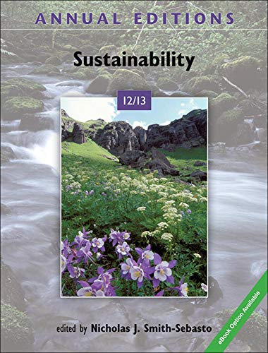 Beispielbild fr Annual Editions: Sustainability 12/13 zum Verkauf von Better World Books