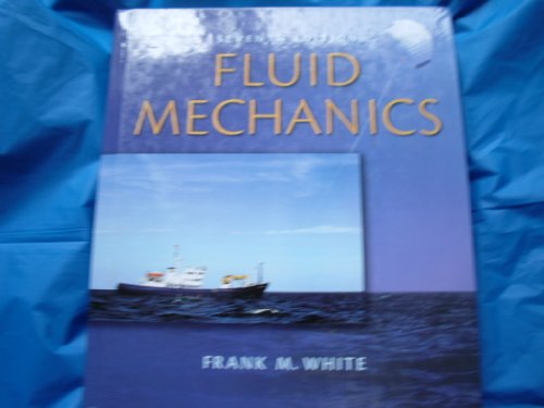 Beispielbild fr Fluid Mechanics (Mcgraw-hill Series in Mechanical Engineering) zum Verkauf von BooksRun