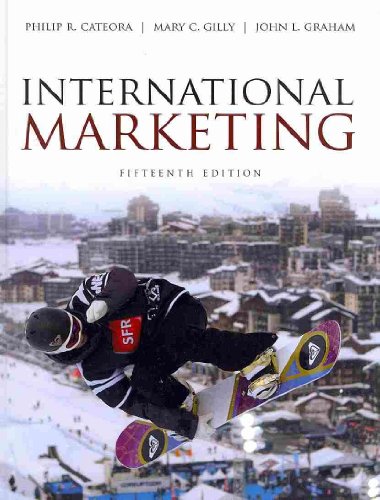 Beispielbild fr International Marketing zum Verkauf von Better World Books