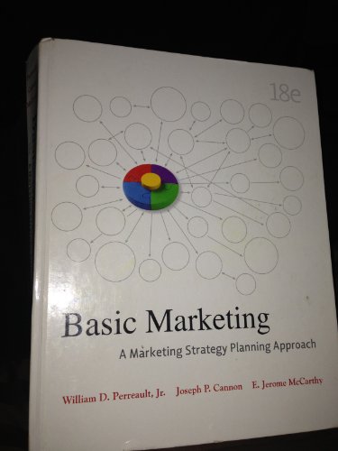 Stock image for Basic Marketing: A Marketing Strategy Planning Approach for sale by Hawking Books