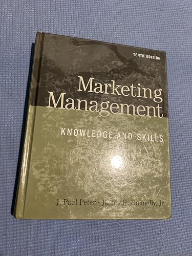 Imagen de archivo de Marketing Management: Knowledge and Skills, 10th Edition a la venta por Goodwill of Colorado