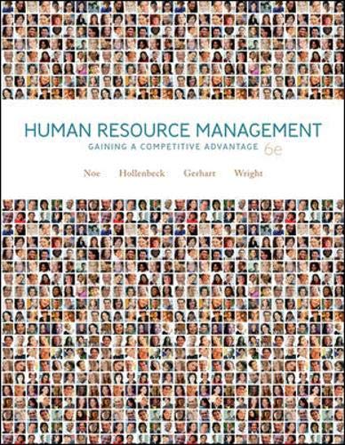 Beispielbild fr Human Resource Management : Gaining a Competitive Advantage zum Verkauf von Better World Books