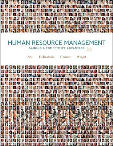 Stock image for Human Resource Management : Gaining a Competitive Advantage for sale by Better World Books