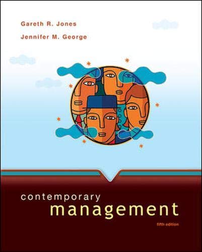 Stock image for Contemporary Management for sale by Better World Books: West