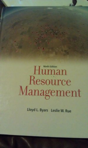 Beispielbild fr Human Resource Management zum Verkauf von Better World Books