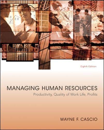 Beispielbild fr Managing Human Resources zum Verkauf von Wonder Book