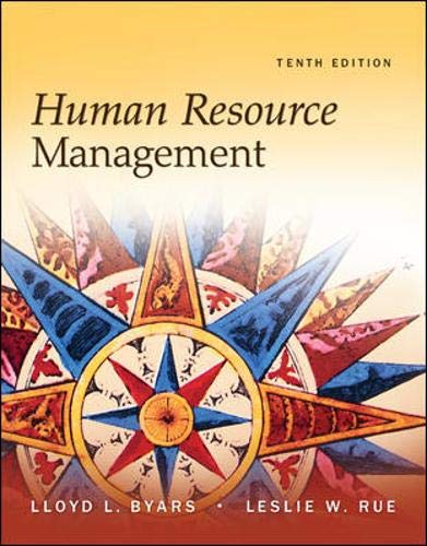 Imagen de archivo de Human Resource Management a la venta por BooksRun