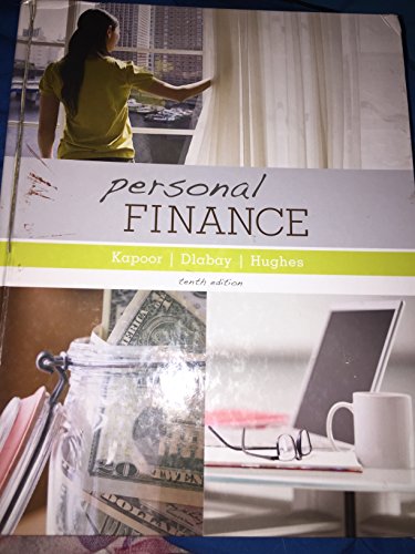 Personal Finance (Mcgraw-hill/Irwin Series in Finance, Insurance and Real Estate) (9780073530697) by Kapoor, Jack; Dlabay, Les; Hughes, Robert J.