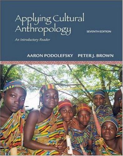 Imagen de archivo de Applying Cultural Anthropology: An Introductory Reader a la venta por Wonder Book