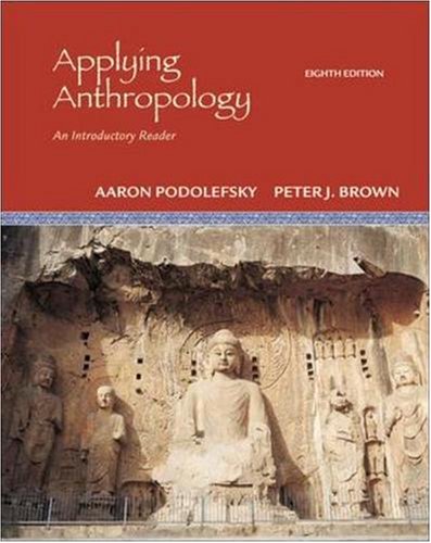 Imagen de archivo de Applying Anthropology: An Introductory Reader a la venta por Bay Used Books