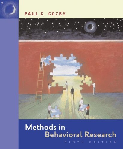 9780073531816: Methods in Behavioral Research