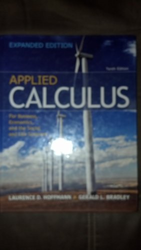 Imagen de archivo de Applied Calculus for Bus, Econ, and the Social and Life Sciences Expanded Edition a la venta por HPB-Red