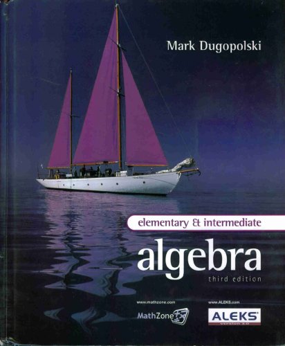 Imagen de archivo de Elementary and Intermediate Algebra a la venta por HPB-Red