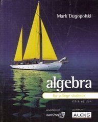 Algebra for College Students (9780073533520) by Dugopolski, Mark