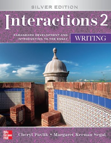 Imagen de archivo de Interactions 2 : Paragraph Development and Introduction to the Essay Writing a la venta por Better World Books: West