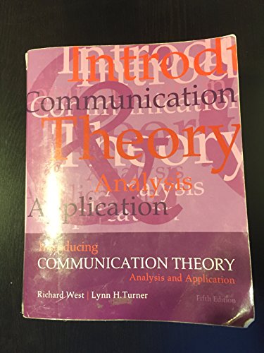 Beispielbild fr Introducing Communication Theory: Analysis and Application zum Verkauf von Wonder Book