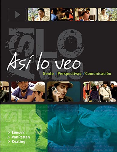 Stock image for Asi lo veo: Gente, Perspectivas, Comunicaci?n: Gente, Perspectivas, Comunicaci?n for sale by SecondSale