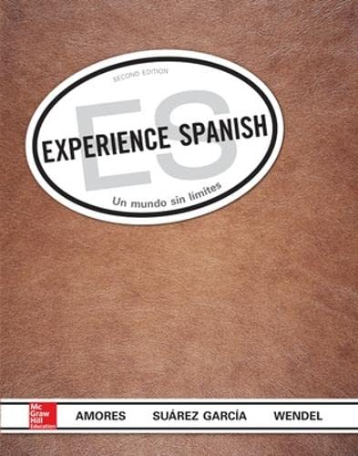 Beispielbild fr Experience Spanish (Student Edition) zum Verkauf von BookHolders