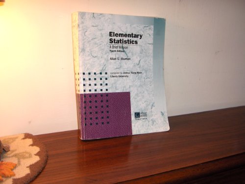 Stock image for Elementary Statistics: A Step by Step Approach: A Brief Version [With DVD] for sale by ThriftBooks-Atlanta
