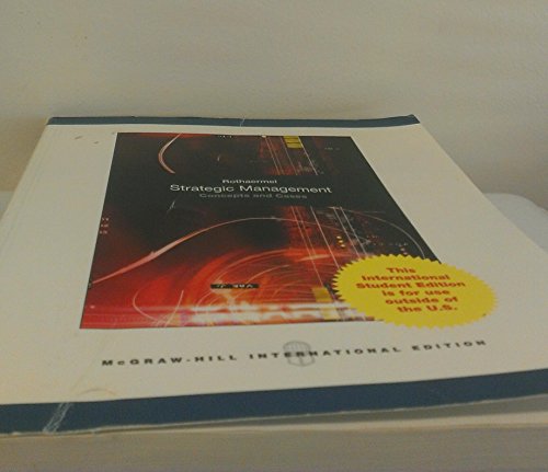 Imagen de archivo de Strategic Management: Concepts & Cases a la venta por Buyback Express