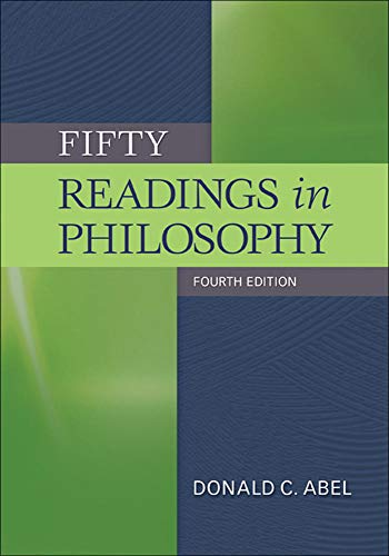 Imagen de archivo de Fifty Readings in Philosophy a la venta por Once Upon A Time Books