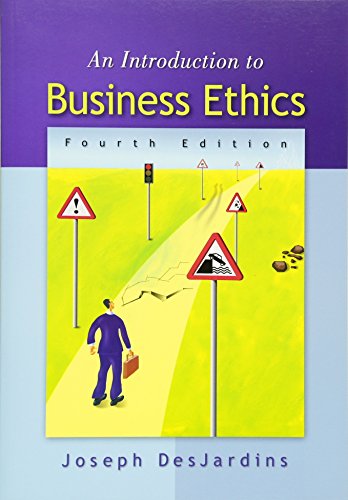 Stock image for An Introduction to Business Ethics for sale by HPB-Red