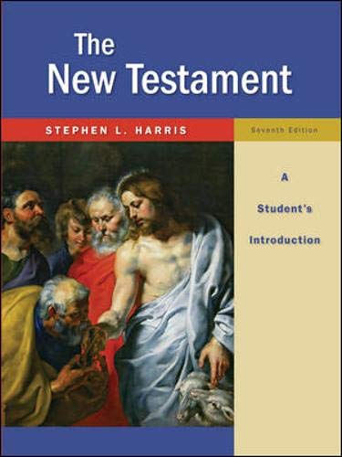 Imagen de archivo de The New Testament: A Student's Introduction a la venta por Jenson Books Inc