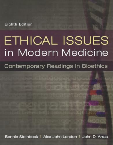 Beispielbild fr Ethical Issues in Modern Medicine: Contemporary Readings in Bioethics zum Verkauf von BooksRun