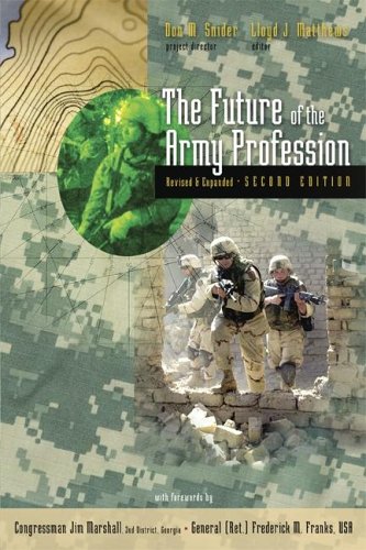 Beispielbild fr The Future of the Army Profession zum Verkauf von Better World Books