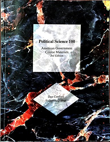 9780073536514: Political Science 100: American Government Course Materials 3rd Edition (Fullerton College)
