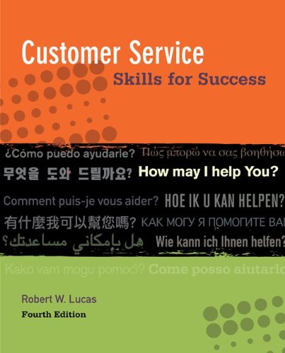 Beispielbild fr Customer Service Skills for Success zum Verkauf von Better World Books