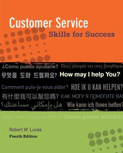 Stock image for Customer Service Skills for Success for sale by Better World Books