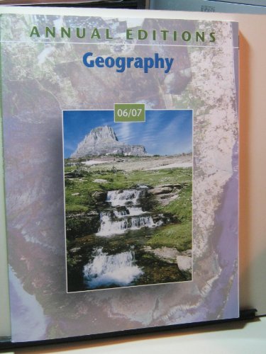 Stock image for Annual Editions- Geography 06/07, 21st for sale by a2zbooks