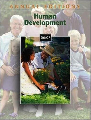 Beispielbild fr Annual Editions: Human Development 06/07 Freiberg, Karen L zum Verkauf von Textbookplaza