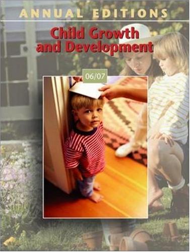 Stock image for Annual Editions: Child Growth and Development for sale by Better World Books