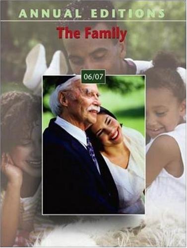 Stock image for Annual Editions: The Family 06/07 (Annual Editions: Family) for sale by HPB-Red