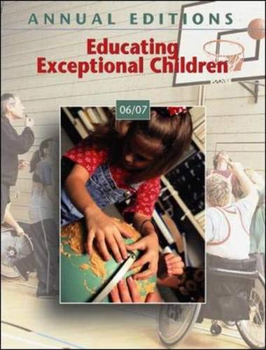 Beispielbild fr Annual Editions : Educating Exceptional Children 06/07 zum Verkauf von BookHolders